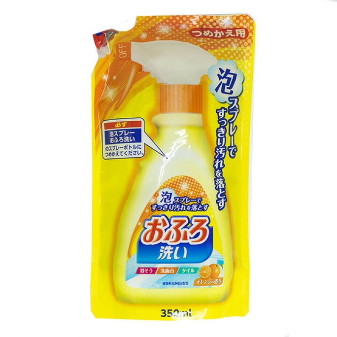 Nichigo Bath Cleaner Foam [refill 350 ml]