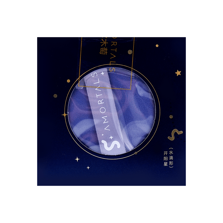 별 모양 쿠션 퍼프 세트 (4가지 모양, 선물용 퍼프 거치대 포함) 6