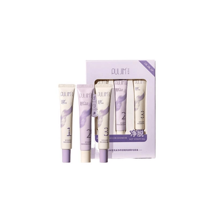 [중국 직배송] 브레게 여성용 겨드랑이 제모 크림 - 민감한 피부에도 순하고, 3분 만에 제모 효과, 60g x 1박스