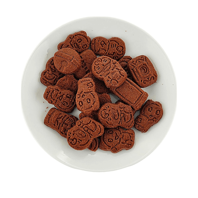 日本HOKKA北陆 哆啦A梦 可口巧克力味趣味造型饼干 50g【20种饼干造型】【动漫好物】 4