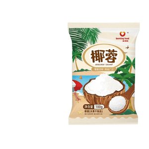 [중국 직배송] 신보밍 코코넛 가루, 100g x 1봉지, 가정에서 케이크, 빵, 쿠키, 미니 케이크, 찹쌀떡, 제과류 및 베이킹에 사용 가능.