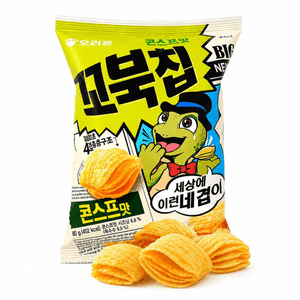 Tortoise-Shaped Sweet Corn Chips 70g Sweet Corn 70g