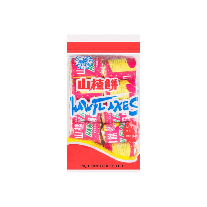 【Jackson Wang Favorite】Haw Flakes - Hawthorne Candy, 3.17oz
