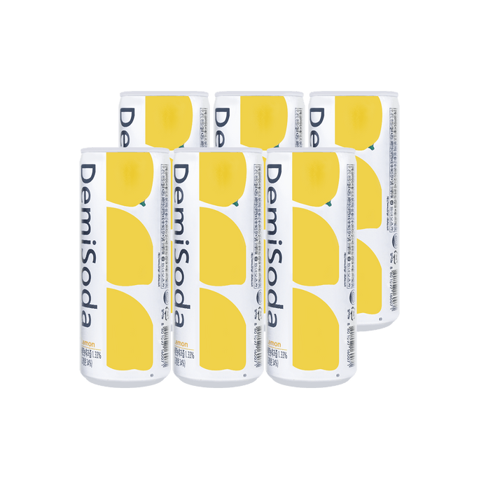 Demi Soda Lemon 250ml*6