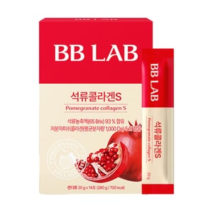 Pomegranate S Collagen Jelly Stick Brightening Antioxidant Firming Elastic 0.7oz*14 Stick