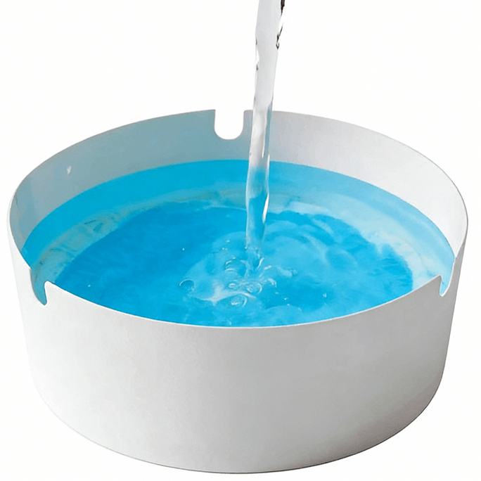 【中国直邮】 喜乐多优选 一次性烟灰缸自带灭烟沙(25只)*1盒