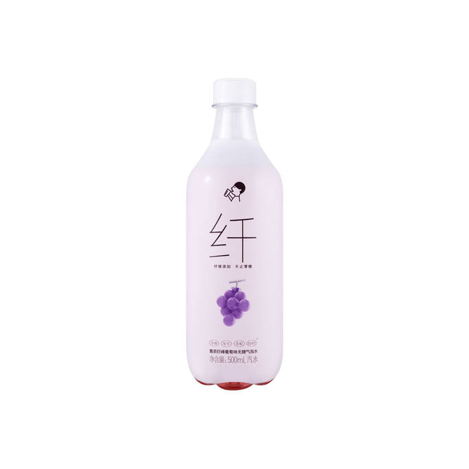 Sparkling Water Grape Flavor 500ml