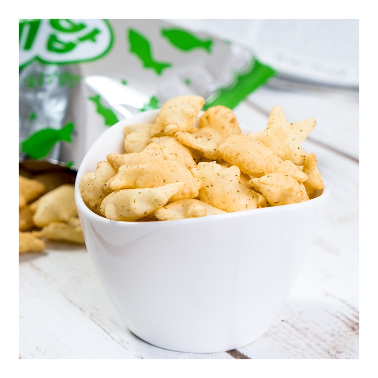 Baked Marine Boy Sea Creatures Shaped Snack ,Seaweed Flavor Crackers, 4 Pack, 5.64 oz [ Blackpink Jennie's Pick ] 11