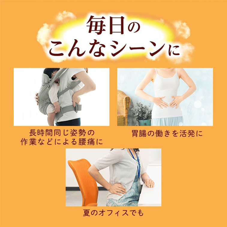【日本直邮】 日本 KAO花王 蒸汽温热腰腹部肚子舒缓疼痛热敷贴暖宫贴痛经贴 5片/盒 新包装 3