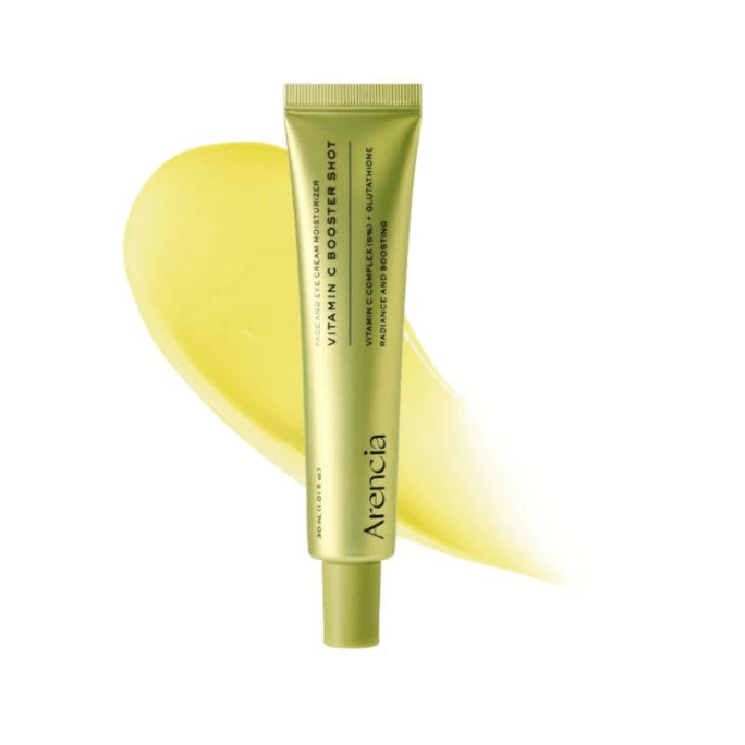【Livraison directe de Corée】 Crème sérum éclaircissant à la vitamine C Arencia de Corée, améliore le teint terne et jaunâtre, estompe les taches, hydrate, raffermit et lifte, 30 ml