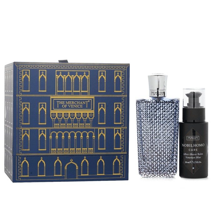 Venetian Men's Perfume After Shave Balm Hard Box Set 2pcs