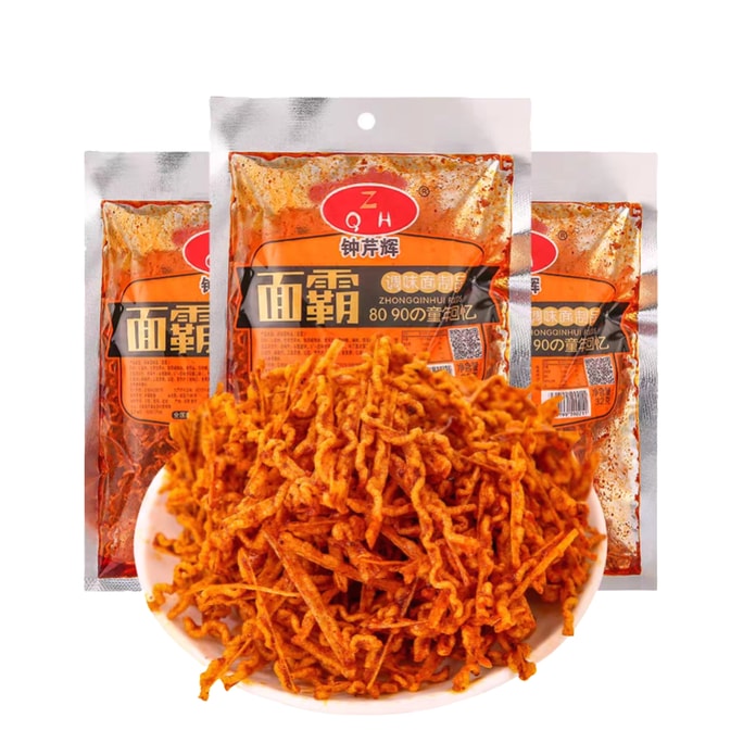 Spicy Noodle King Spicy Strips Childhood Nostalgic Snack 30g*3 Bags