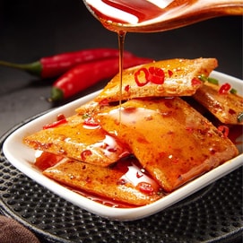 比比赞 鱼豆腐 混合味 20包 160g【卤香浓郁 饱满Q弹】