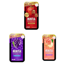 MINTIA Large Cooling Candies, 3 Flavors Combo Pack B, 3 Boxes Total