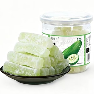 Authentic Old-fashioned Winter Melon Strips Canned 173g, Sweet Winter Melon Candy, Crystallised Sugar Preserved Fruit, Traditional Snack