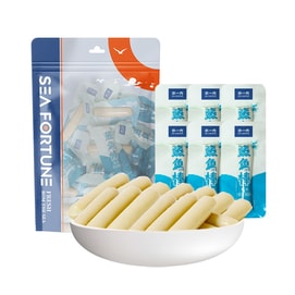 水一方 【一口一个】 虾肉蒸鱼棒鱼肠 营养健康香肠零食 200g 【宝宝辅食】【孕妇可吃】