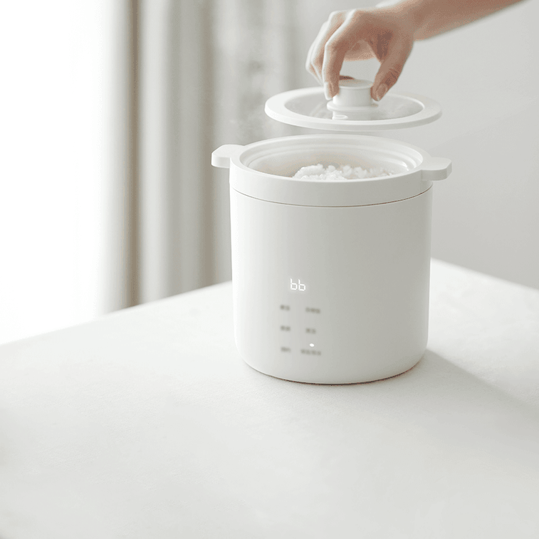 Mini Electric Rice Cooker with Steamer – 1.2L Capacity | 110–120V | Ideal for Dorm, Apartment & Single Living 11