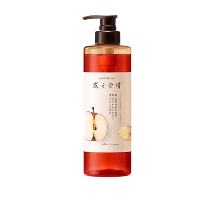Apple Ginger Shampoo Nourishing Repair Strong Hair Anti-Breaking Hair Shampoo 530ml/ Bottle