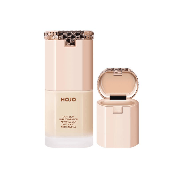 HOJO Soft Mist Concealer Contouring Foundation Moisturizing Luminous Natural Brightening 1# Ivory 1 B