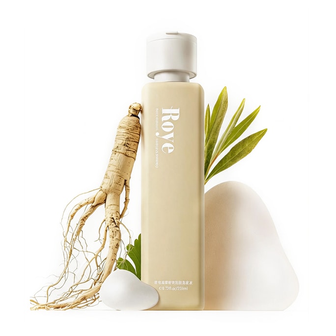 Ningcui Hair Density Anti-Hair Loss Shampoo – 258ml, Gong Jun's Pick, High-Activity Ginsenosides, Oil-Control, Unclogs Follicles, Ginger, Biota, Polygonum, Angelica – Visible Baby Hairs in 28 Days