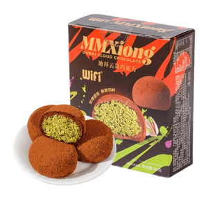 Dubai Chocolate Soft Cookie 60g | Pistachio-Filled Mochi Chocolate Daifuku, Crispy Matcha Snack, Chewy & Stretchy, Rich & Creamy, Bursting With Flavor