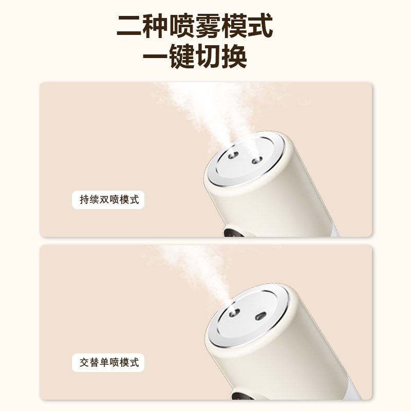 加湿器 MEI 可卡布精选USB桌面空气加湿器【丝滑旋转灯光渲染带底座】1个- 亚米