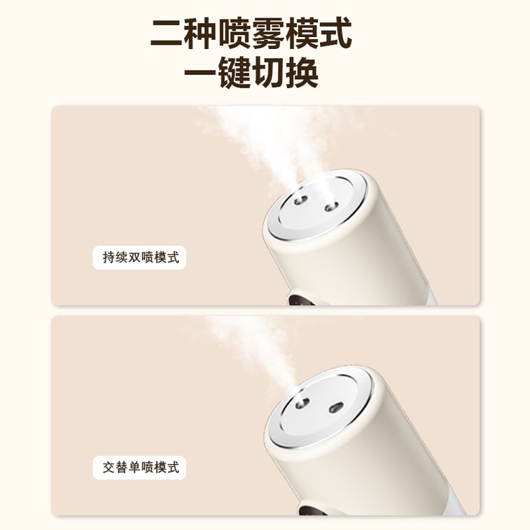 可卡布精选 USB桌面空气加湿器【丝滑旋转灯光渲染带底座】1个 6