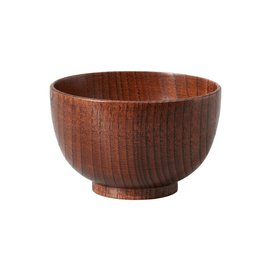 Wooden Soup Bowl Tableware Rice Bowl Household Noodle Bowl 12.6cm*1 Piece