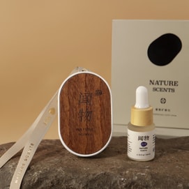 Osmanthus Wood Diffuser Set  5ml Natural Flower Oil  Closet & Car Fragrance  Moon Festival Gift Edition