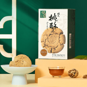 【全美独家】泸溪河 功夫桃酥 新中式糕点 核桃味 新鲜短保 240g【桃酥界的王者】【国潮点心伴手礼】