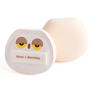 Cute Makeup Sponge Dual-Texture Beauty Blending Puff for Liquid & Cream Foundation Reusable Soft Sponge 1pcs