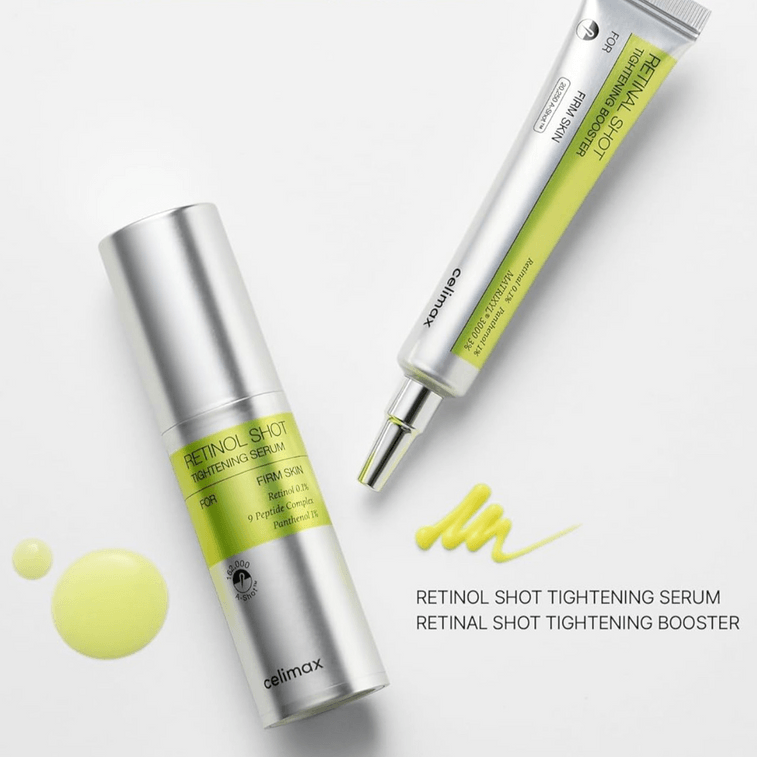 【한국 직배송】 한국 Celimax 레티놀 농축 탄력 마이크로 크리스탈 세럼 30ml 5
