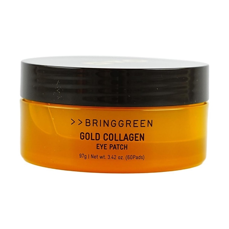 韩国BRING GREEN芭兰歌林 24K黄金纯素胶原蛋白水凝胶眼膜眼贴 60片 美白水润 改善暗沉 淡化皱纹 低刺激【NETFLIX鱿鱼游戏联名限定】 6