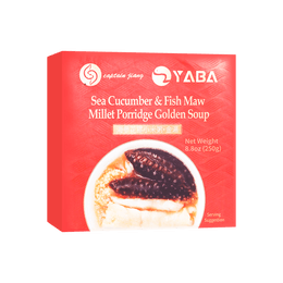 Sea Cucumber & Fish Maw Millet Porridge Golden Soup 250g