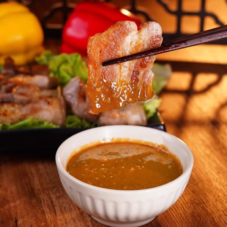 Original BBQ Dipping Powder 150g 【Restaurant Flavor·Authentic Ratio·Sprinkle Or Dip】 Korean BBQ Dry Rub With Perilla Cumin Peanut Sesame 【BBQ Lovers·Home Feasts】 Large Bottle Rich Aroma Seasoning 3