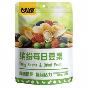 Colorful Daily Bean And Fruit Mixed Nuts Roasted Seeds And Nuts 208g*1 bag