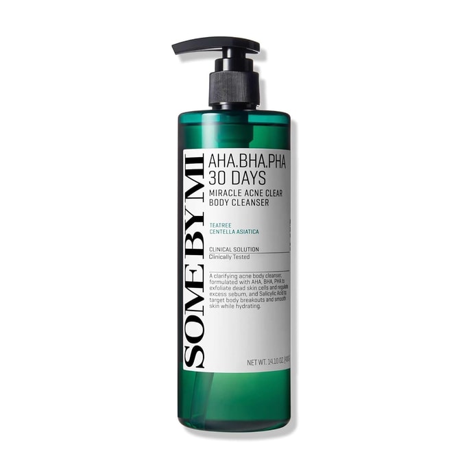 SOMEBYMI AHA BHA PHA 30 Days Miracle Acne Clear Body Cleanser 400ml