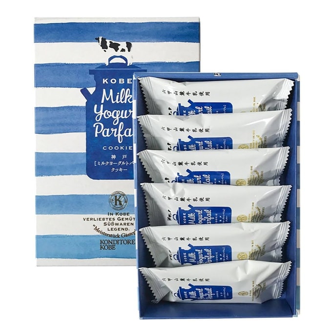 Milk Yogurt Parfait Cookie 6 pc