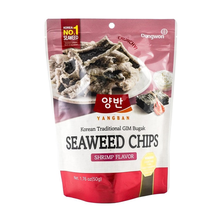 Gim Bugak Crispy Seaweed Chips Shrimp Flavor, 2 oz 5