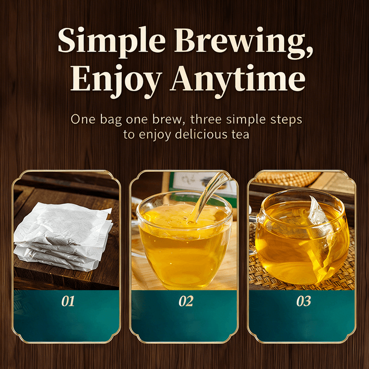 【Expédition directe du Canada】 Sifan Da Qing Qian Liu Ku Ding San Jiang Tea 100g (5g × 20 sachets) Pour ceux qui consomment des repas riches en graisses, des aliments sucrés et qui ont des repas fréquents. À infuser après les repas, thé rafraîchissant et doux, thé en sachet pour le soin quotidien des personnes âgées à la maison. 6