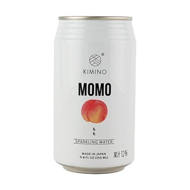 Sparkling Water Peach Flavor,11.8 fl oz【0 Sugar 0 Fat Low Calories】