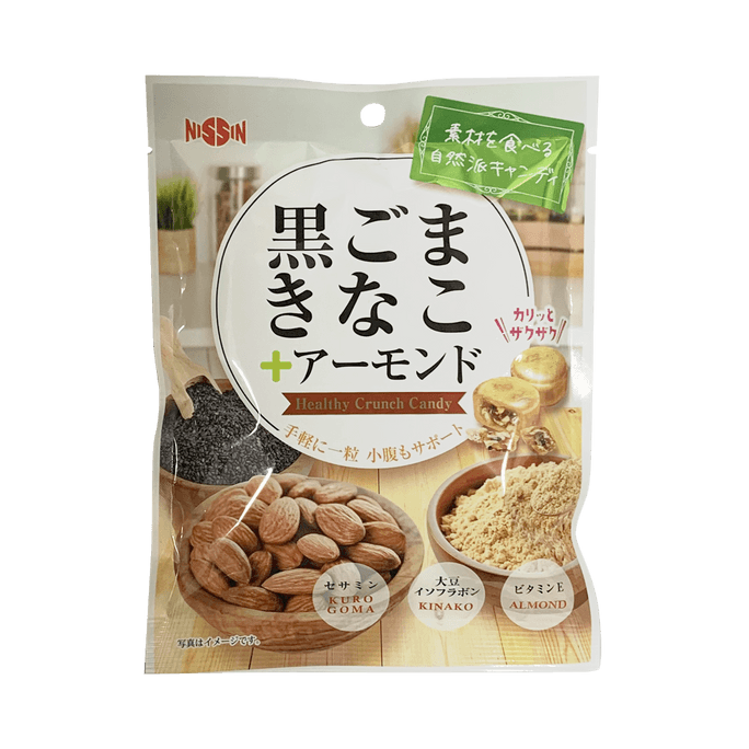 日进制果 酥脆芝麻黄豆粉杏仁糖 70g
