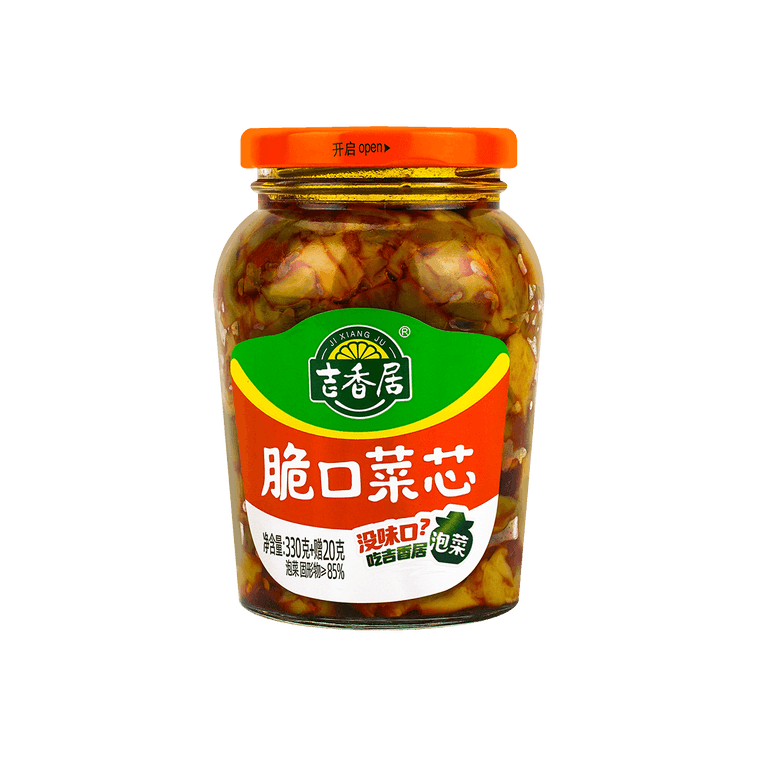 吉香居 脆口菜芯 开味下饭 350g 8