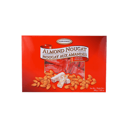 Crunchy Almond Nougat-Red box 200g