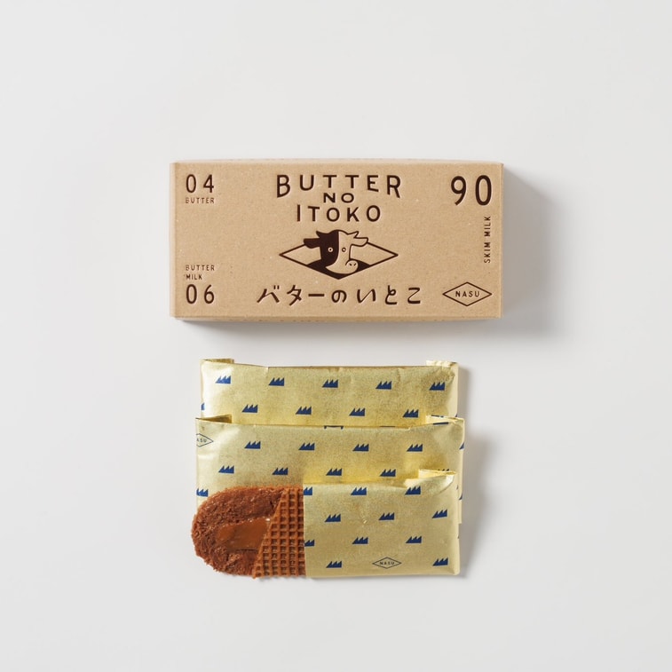 Airport Limited Butter No Itoko Chocolate caramel Waffles 3pcs 3