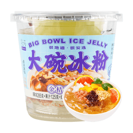 Large Bowl Ice Jelly, Kumquat Lemon Flavor 15.9oz