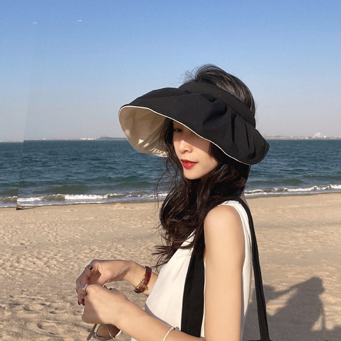 Summer New Outdoor Sun Hat One Size Cloud Carbon Black