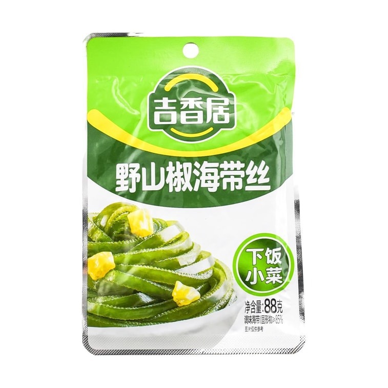 吉香居 即食小菜 海带丝 野山椒味 88g 四川特产 3
