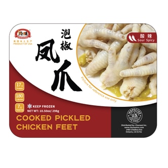 Cooked Pickled Chicken Feet 298g USDA Certified