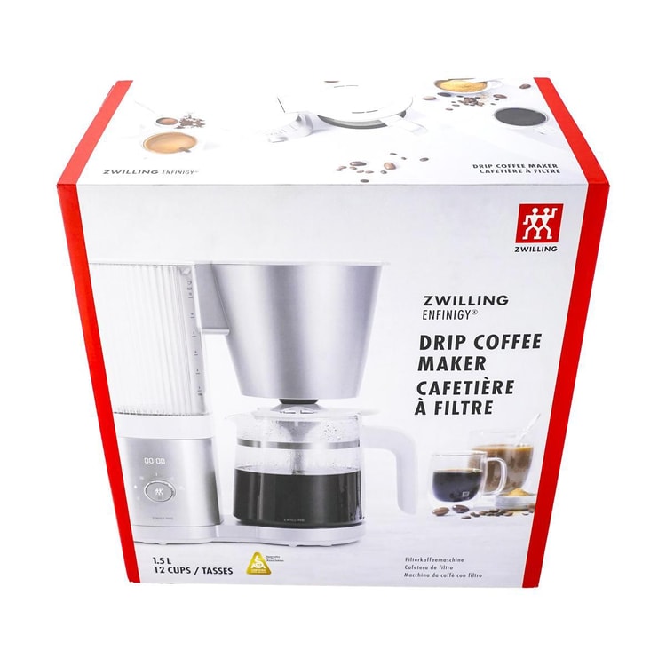 ZWILLING Enfinigy ドリップコーヒーマシンメーカー - ガラス製 - 1.5